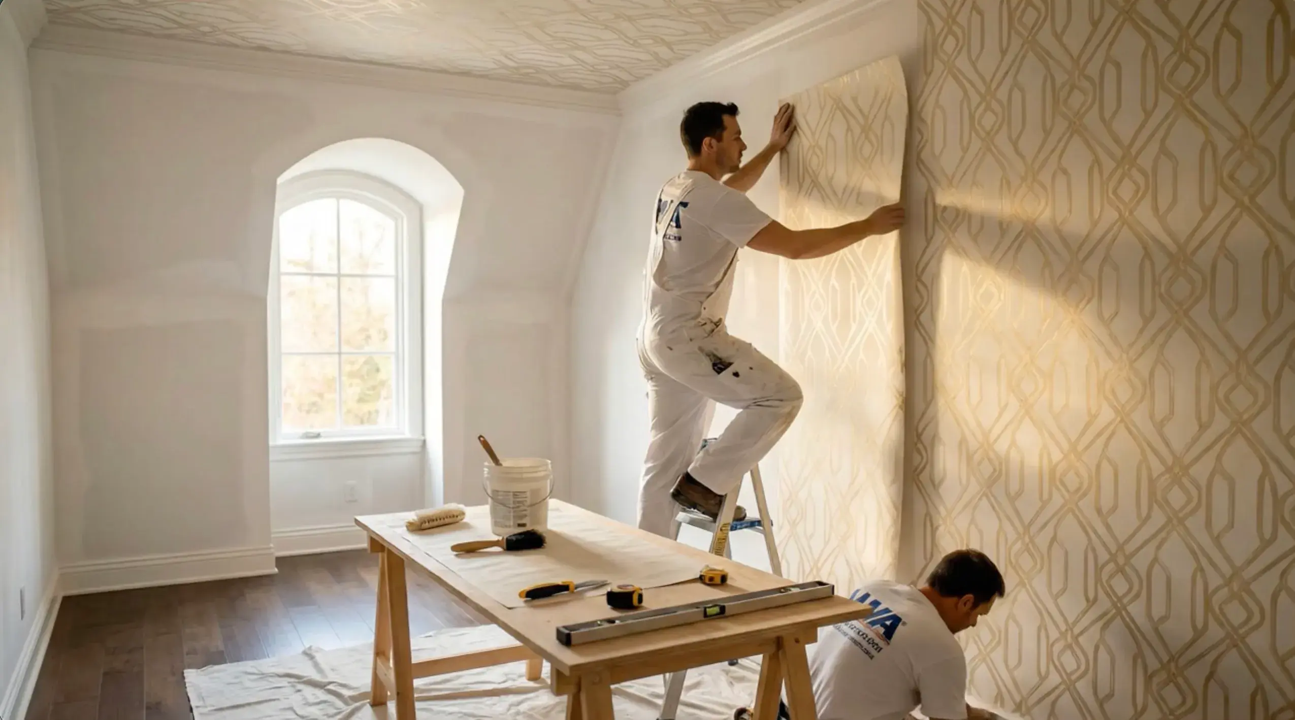 Wallpaper Installation in progress